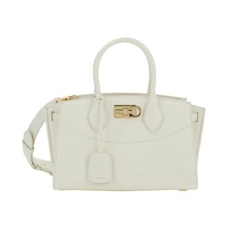 Ferragamo Mujer, Bolsos, Blanco, Talla: ONE Size