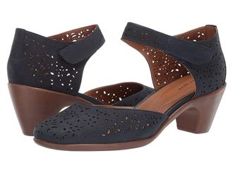 Easy Spirit Cindie Womens Shoes Navy : 7.5 N (AA), Leather/Nubuck