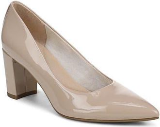 Life Stride Rebecca Pointed Toe Pump in Taupe at Nordstrom, Size 5.5