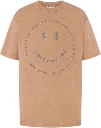 Moschino T-shirts en polos - Heren - T-shirts - Bruin - S - Tops