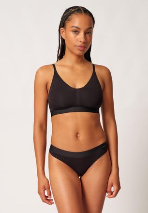 Skiny Soft-BH SKINY Smartouch, Damen, Gr. 36, Cup A/B, schwarz, Obermaterial: 92% Viskose, 8% Elasthan, Basic, normal, BHs Soft-BH, herausnehmbare Pads, wei