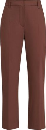 Brunello Cucinelli Cigarette trousers in Bordeaux at Nordstrom, Size 44 It