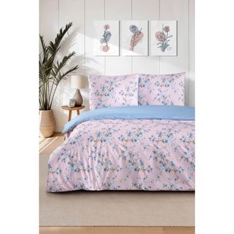 Blanc Avenue Juego de funda de edred&oacute;n 200x200 cm+ 2 FA 65x65 cm 100% algod&oacute;n