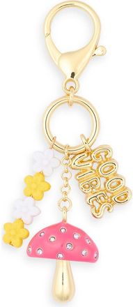 BaubleBar Mushroom Bag Charm in Multi at Nordstrom Rack
