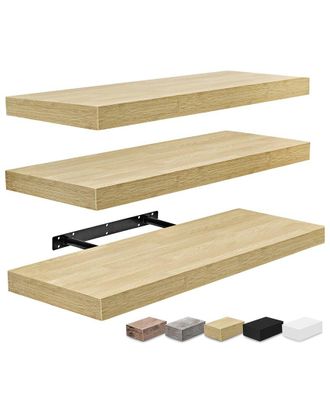 Sorbus Set of 3 Floating Shelves