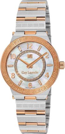 Guy Laroche Sacha Quartz White Mother of Pearl Dial Ladies Watch GLWLG0000426