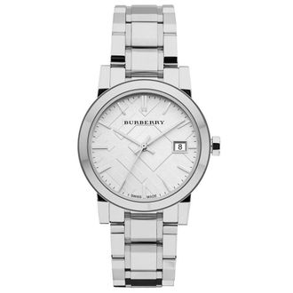Burberry BU9100 The City WoMens Watch - Silver Stainless Steel - One Size