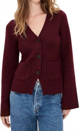 Pistola Denim Aeron Sweater In Claret