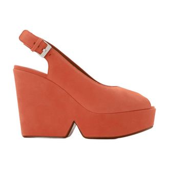 Robert Clergerie Dylan9 Sandals Clergerie Orange Leder