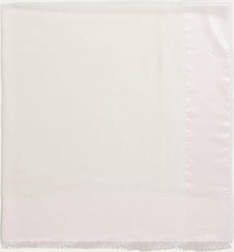 Faliero Sarti Alberta Fringed Shiny-Edge Scarf