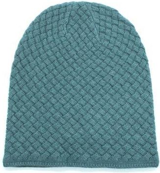 Portolano Minerva Basket Weave Beanie in Salvia at Nordstrom Rack