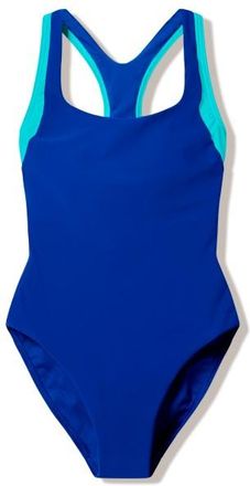 Speedo Colorblock Racerback Swimsuit Badeanzug f&uuml;r Damen | blau