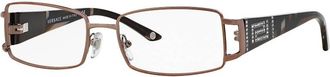 Versace Demo Rectangular Ladies Eyeglasses VE1163B 1013 52