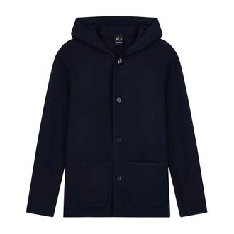 A|X Armani Exchange Heren, Truien, Blauw, Maat: M Katoen