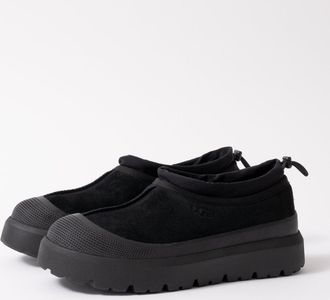 UGG Unisex Tasman Weather Hybrid Shoes in Black Rubber - Size UK 9