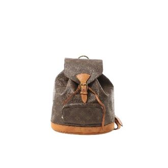 Louis Vuitton Pre-owned Backpacks, female, Brown, Size: ONE SIZE Pre-owned Montsouris Vintage MM