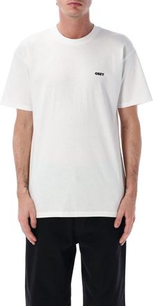 Obey White Crew Neck T-Shirt