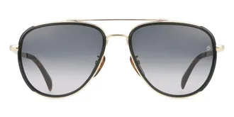 David Beckham DB 7068/G/S Asian Fit RHL/9O Mens Sunglasses Gold Size 58