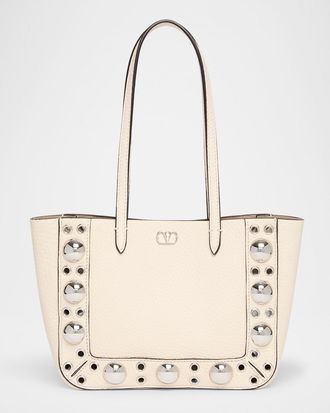 Valentino Garavani Nellcote Studded Leather Mini Tote Bag