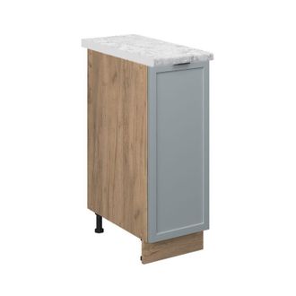 Vicco Armario De Farmacia Fame-line, Azul Claro-gris, 30 Cm, Et M&aacute;rmol, Vicco