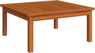 vidaXL Mesita De Jard&iacute;n De Madera Maciza De Acacia 63x63x30 Cm Vidaxl