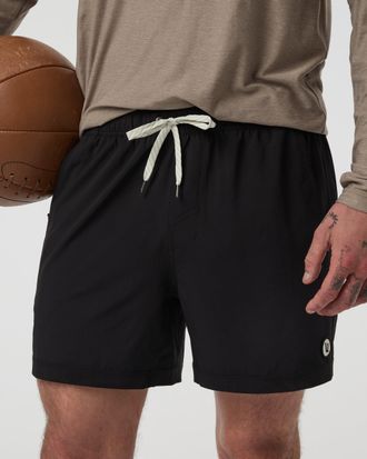 Vuori Clothing Kore Shorts Unlined 5 | Agate Green Tonal | XS, Size Extra Small