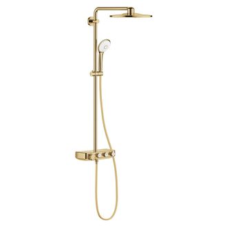 GROHE Columna De Ducha Euphoria Smartcontrol System 310 Duo Con Grifo Termost&aacute;tico, Cool Sunrise (26507gl0)