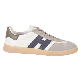 Hogan Coole Sneakers - Heren - Sneakers - Wit - 40 1/2 EU - Katoen - Schoenen