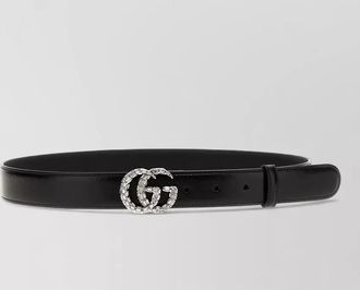 Gucci belt adjustable length embellished buckle hardware