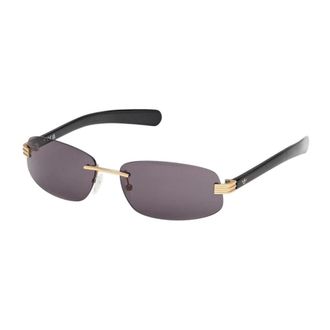 adidas Rechthoekige Zonnebril - Heren - Zonnebrillen - Zwart - 61 MM - Accessoires