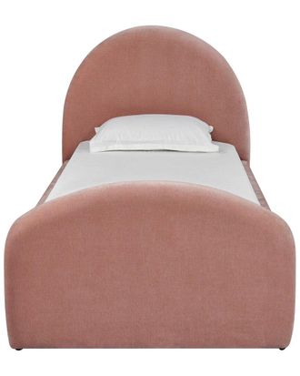 TOV Furniture Tov Furniture Moon Rose Upcycled Chenille Twin Bed