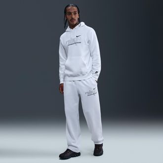Nike Mens Nike Sportswear Club Bungee Pants in White | IM8323-100