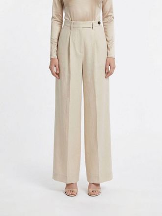 Brunello Cucinelli Pantaloni wide-leg Brunello Cucinelli in misto lino