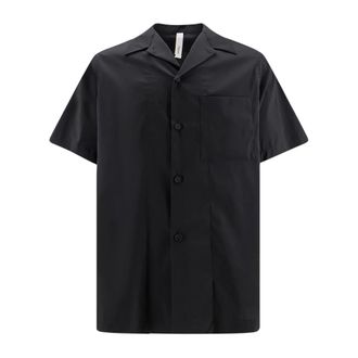 Hev&ograve; Novoli Shirt - male - Hevo - Short Sleeve Shirts - Black - 2XL - Shirts