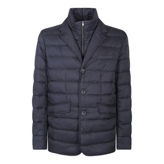 Herno Arendelle Blazer - male - Herno - Winter Jackets - Blue - 2XL - Jackets