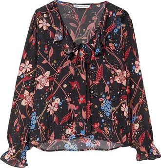 Lily And Lionel Lily & Lionel Floral Print Blouse Size XS