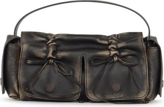 Acne Studios Tassen, Dames, Bruin, ONE Size, Leer, Vintage Multipocket Tassen