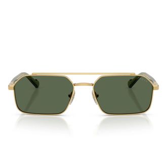Vogue Sunglasses Vo4356 S 280/71 Gold/Dark Green Men