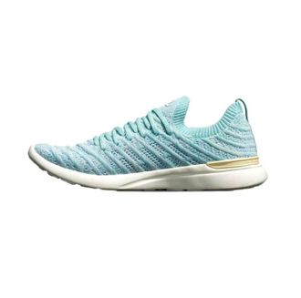 Athletic Propulsion Labs Womens Techloom Wave Shoes In Vanilla/mint/melange