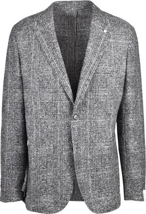 L.B.M. 1911 Giacca Stondata - Heren - Blazers - Grijs - 3XL - Katoen - Jassen