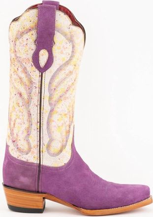 Ferrini Womens Candy Snip Toe Boot In Purple
