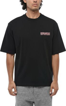 Dsquared2 Black Logo Crew Neck T-Shirt