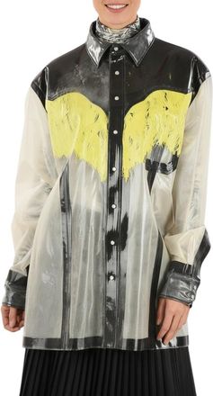 Maison Margiela Multicolor Oversized Graphic Shirt