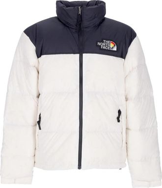 The North Face Retro Nuptse Pride donsjack - Heren - Ski Jassen - Wit - L - Polyester - Fitness