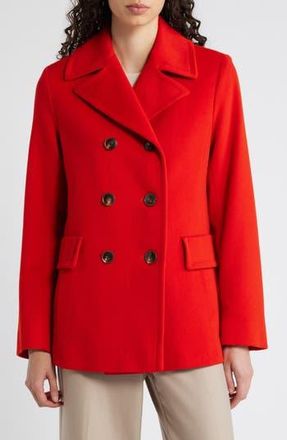 Fleurette Ali Wool Peacoat in Lava at Nordstrom Rack, Size 2