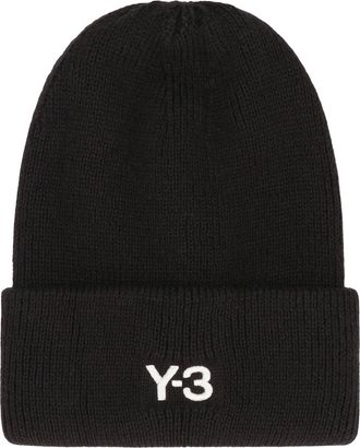 Yohji Yamamoto Knitted Cap With Logo