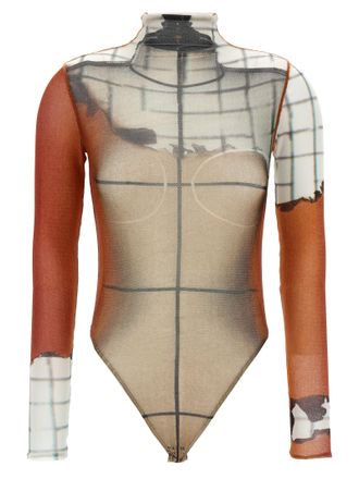 Jean Paul Gaultier Womens The Fire Bodysuit