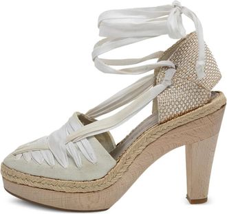 Stella McCartney Pumps met plateauzool - Wit