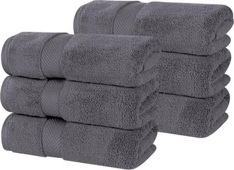 Superior 6-Pack Hand Towel Set in Grey at Nordstrom Rack
