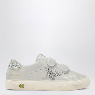 Golden Goose Sneaker May School Taupe/Platino